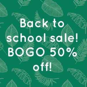 Buy 1 get 1 50% off!!